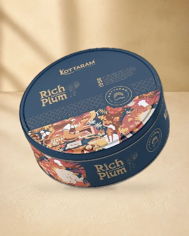 RICH PLUM TIN 800g — image 1