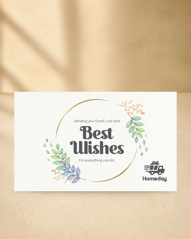 Common Best Wishes Card — image 1